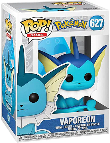 Figure Funko Pop! Vinyl Games 627: Pokémon Vaporeon Aquali-Aquana - Image 2