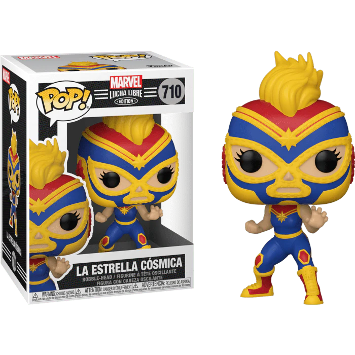 Figure Funko Pop! Vinyl Marvel 710: Lucha Libre Edition La Estrella Cosmica