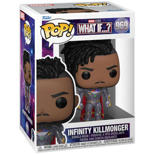 Figure Funko Pop! Vinyl Marvel 969: What If? Infinity Killmonger - Image 2