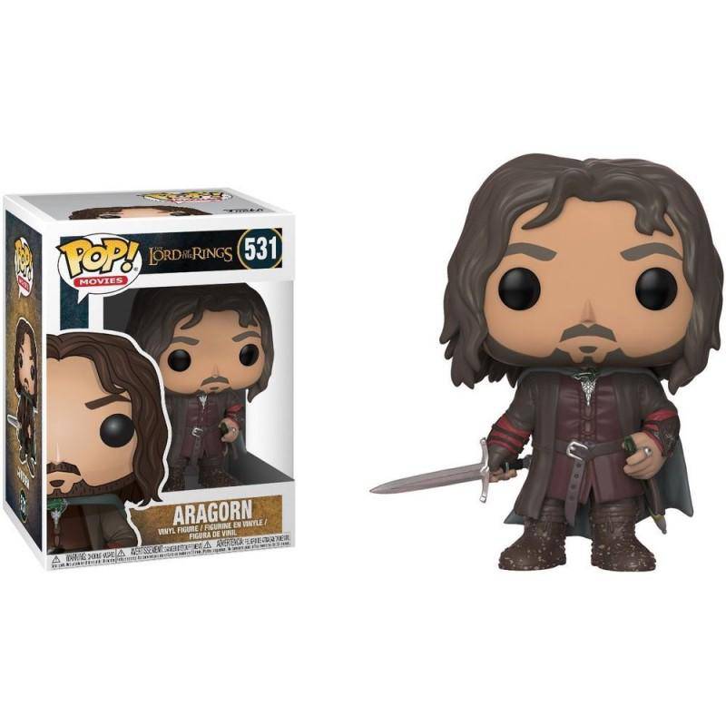 Figure Funko Pop! Vinyl Movies 531 : Lord Of The Rings - Aragorn