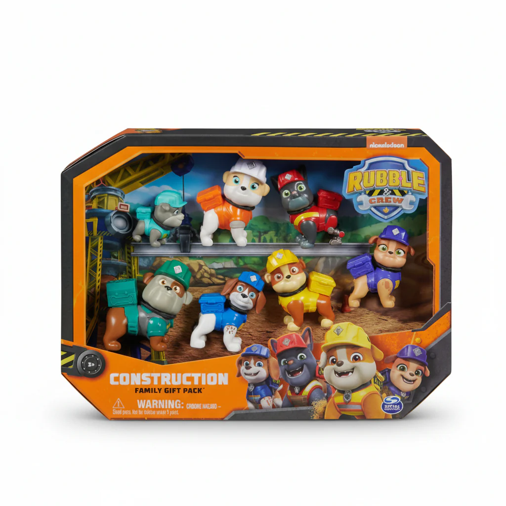 Figure Gift Set Rubble & Crew Construction Family