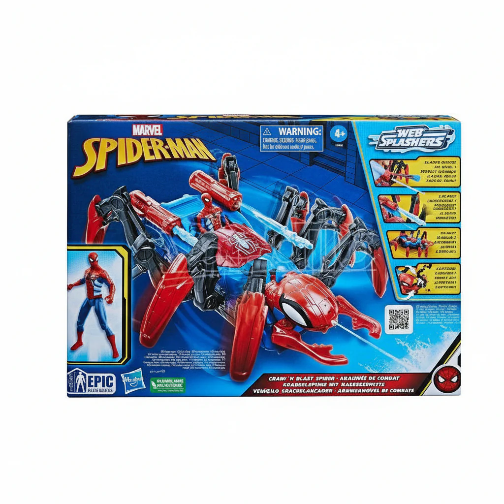 Figure Marvel Spider-Man Web Splashers Crawl 'N Blast Spider