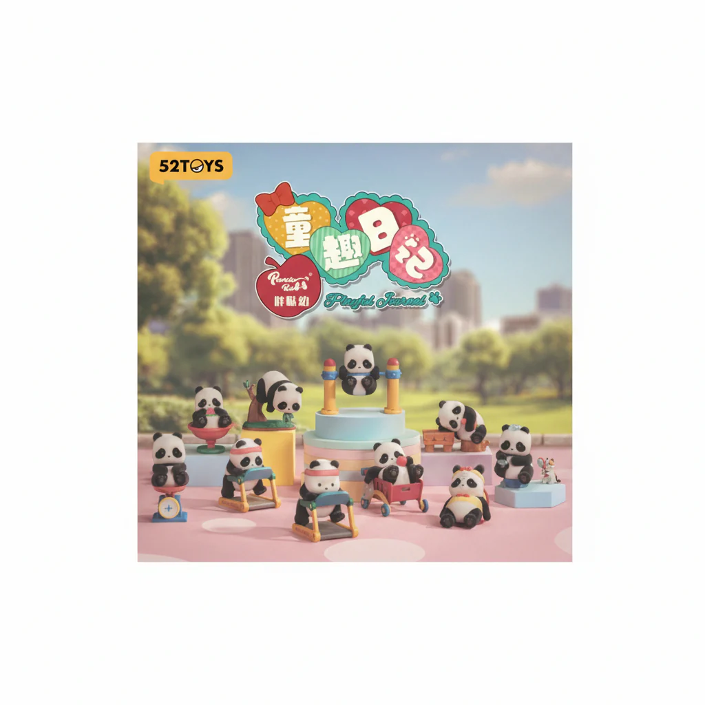 Figure Panda Roll Playful Journal Series Blind Box