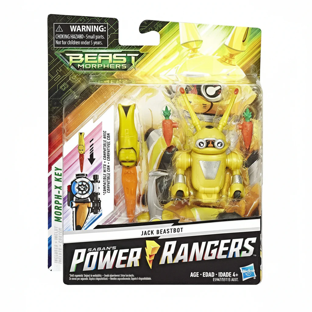 Figure Power Rangers Beast Morphers Jack Beastbot Morph X-Key