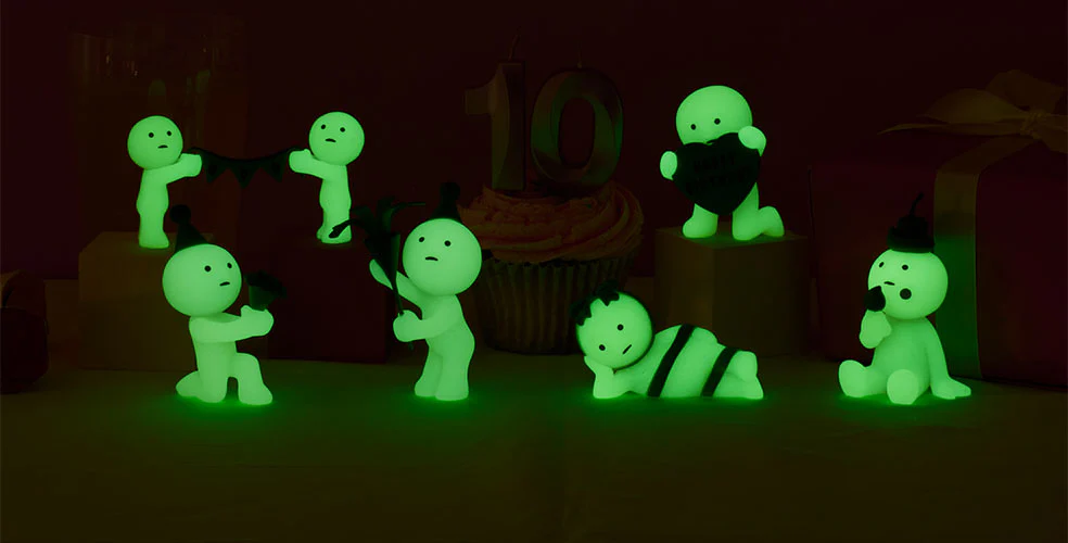Figure Smiski Glow Birthday Series 1 - Image 5