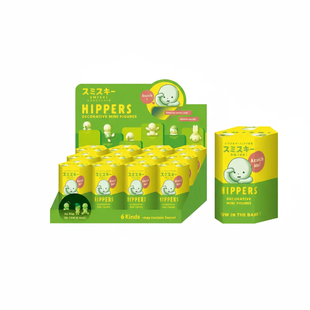 Figure Smiski Glow Hippers Series
