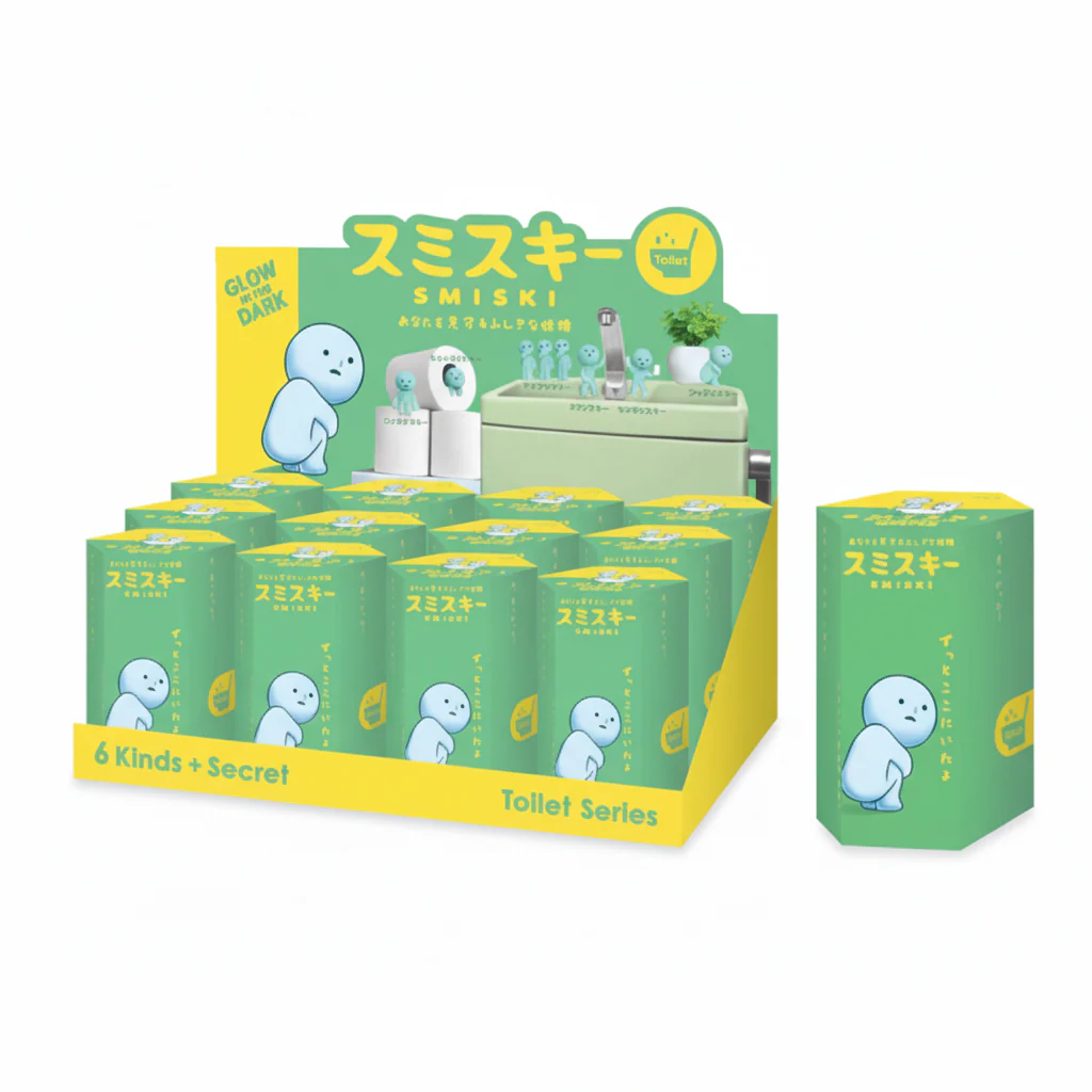 Figure Smiski Glow Toilet Series 1