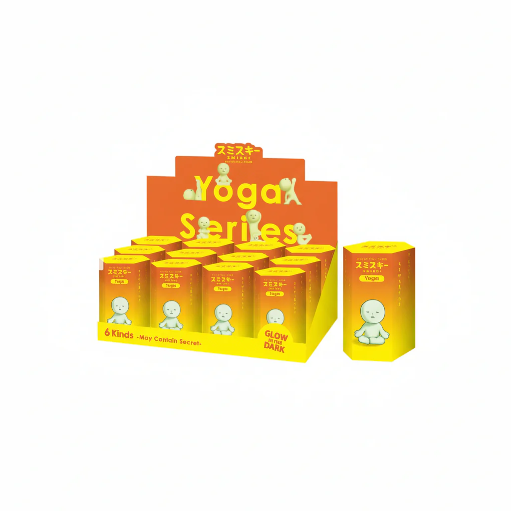 Figure Smiski Glow Yoga Series