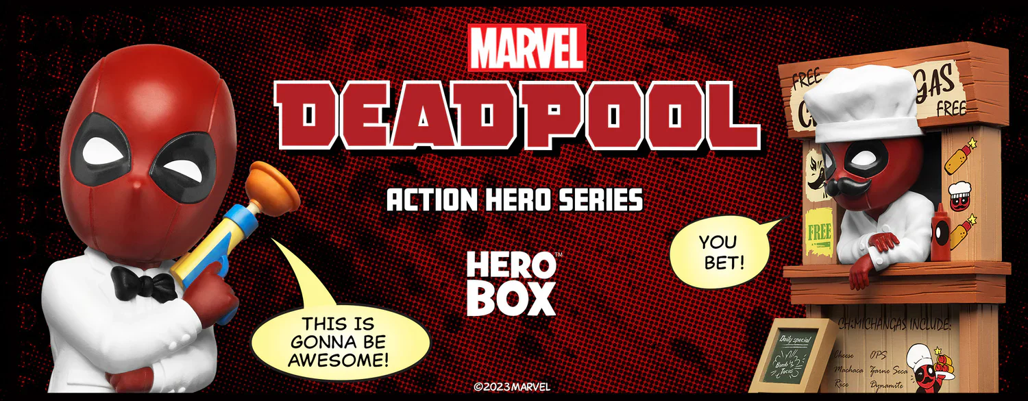 Figure YuMe Deadpool Hero Box Chimichangas Store - Image 2
