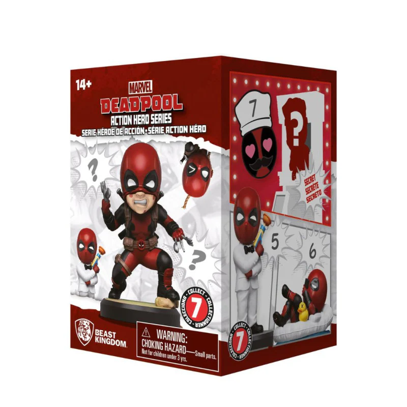Figure YuMe Herobox Marvel Deadpool Action Hero