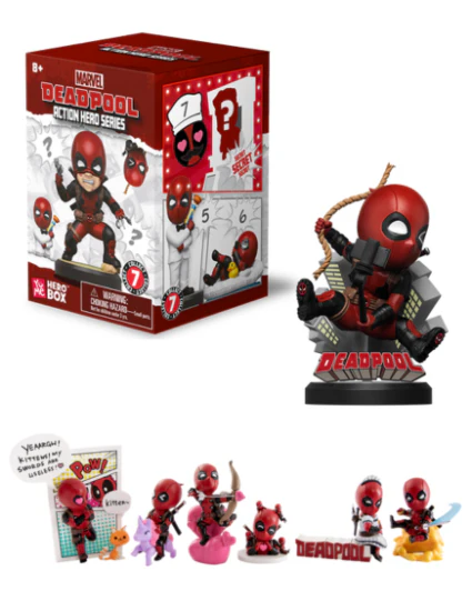 Figure YuMe Herobox Marvel Deadpool Action Hero - Image 2