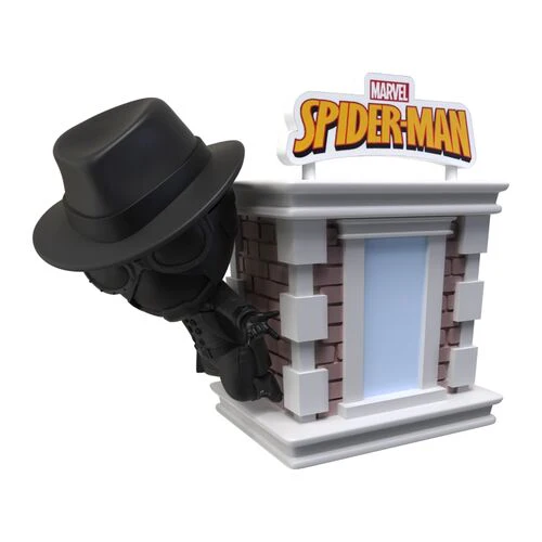 Figure YuMe Herobox Spider-Man Tower Black Spiderman - Image 2