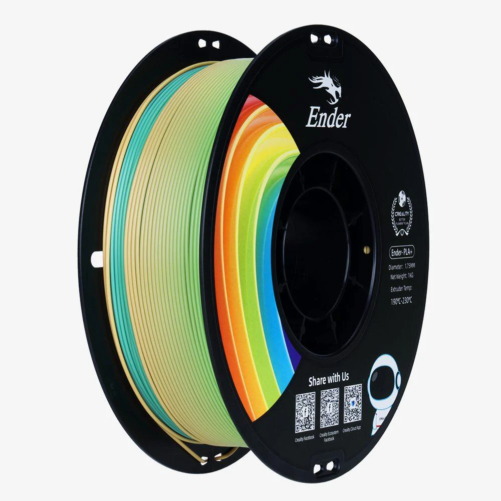 Filament Creality EN-PLA+ Rainbow Ender 1 kg