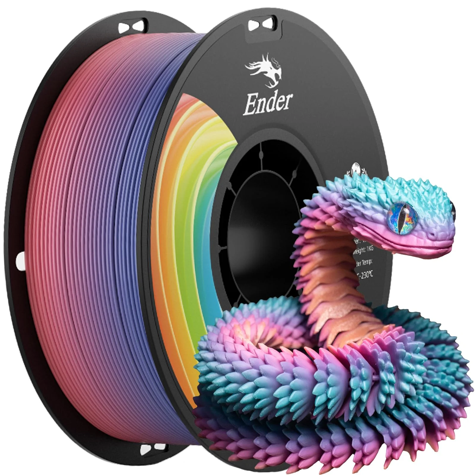 Filament Creality EN-PLA+ Rainbow Ender 1 kg - Image 3