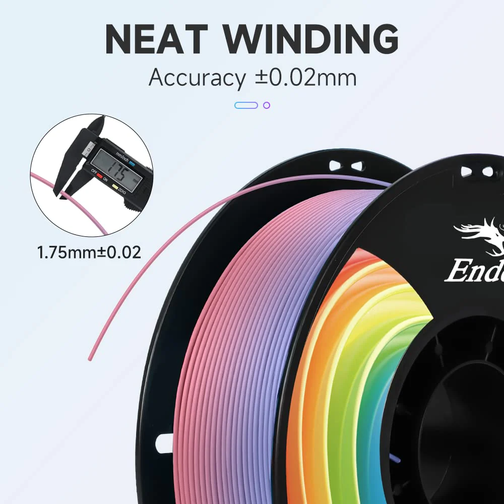 Filament Creality EN-PLA+ Rainbow Ender 1 kg - Image 4