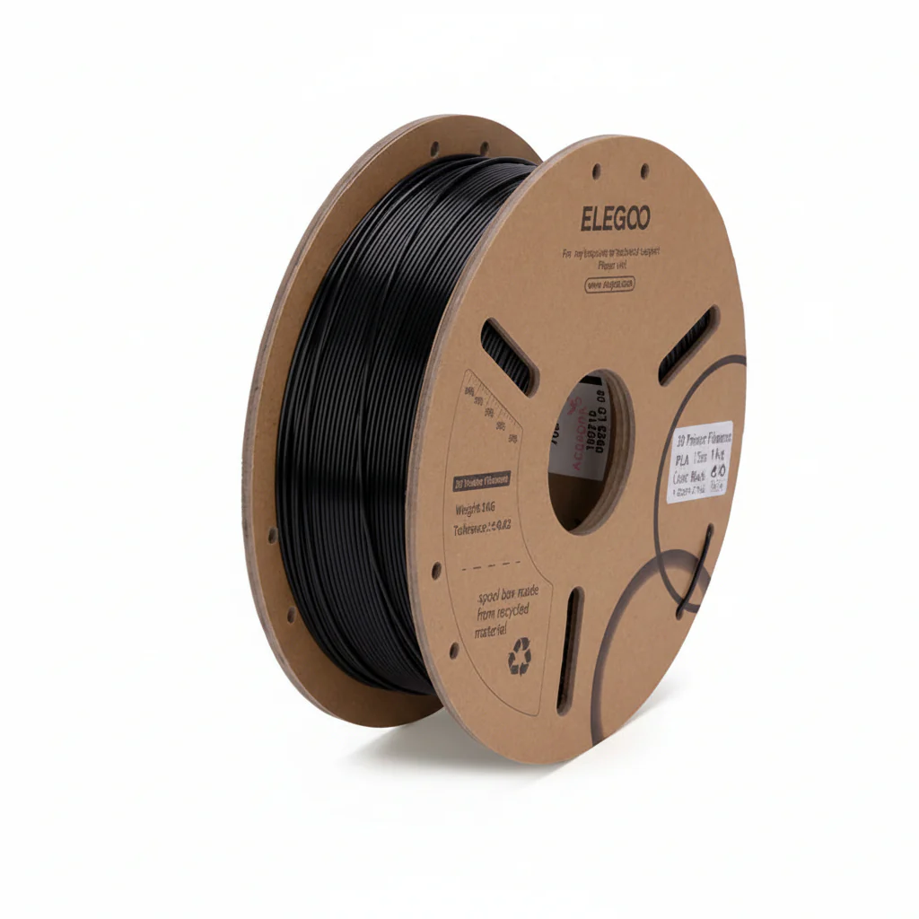 Filament Elegoo PLA , 1kg , Black , ELG-502030038