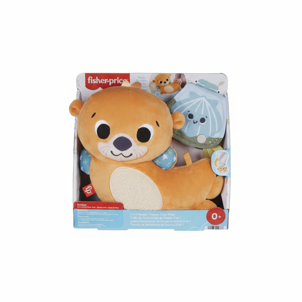 Fisher Price 2-in-1 Rockin' Tummy Time Otter