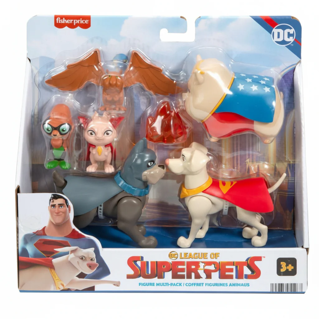 Fisher Price DC League of Super Pets Multi-Pack