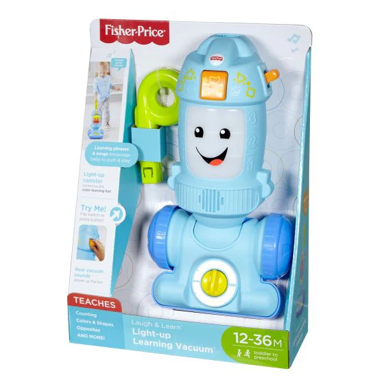 Fisher Price Laugh & Learn Light-up Learning Vacuum - Image 7