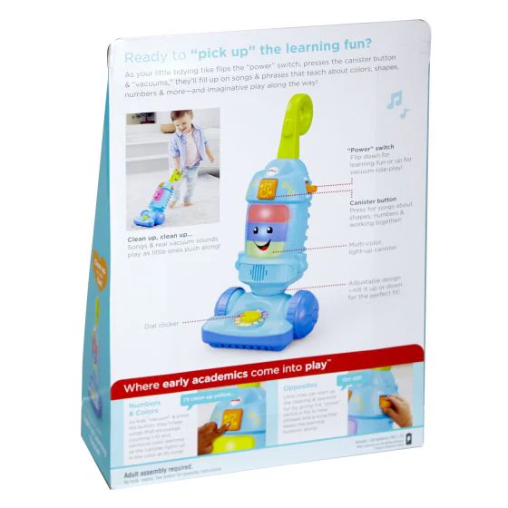 Fisher Price Laugh & Learn Light-up Learning Vacuum - Image 8