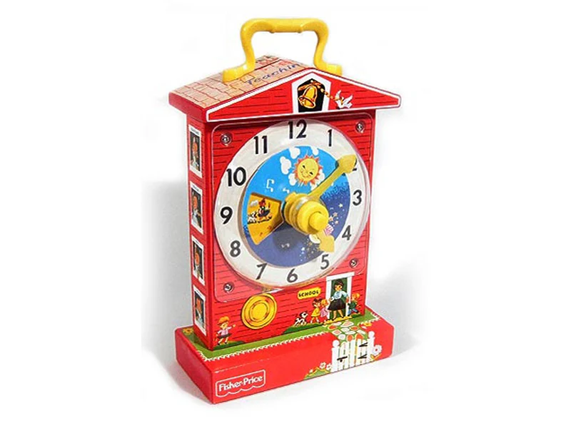 Fisher Price Music Box Teaching Clock - Image 3