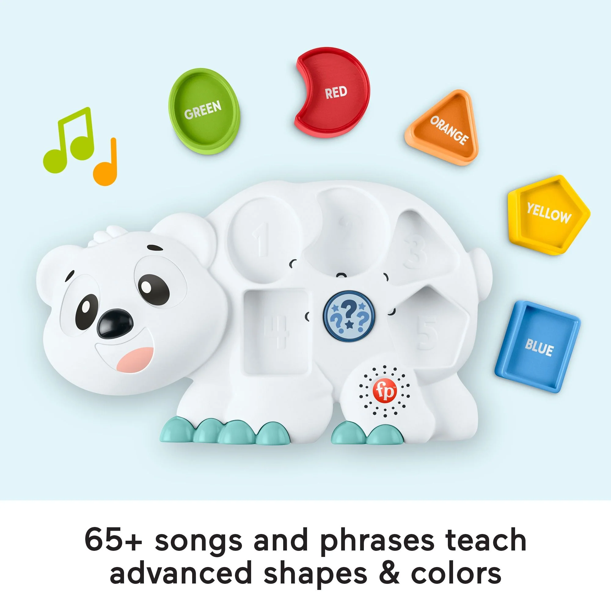 Fisher Price Puzzlin' Shapes Polar Bear - Image 3