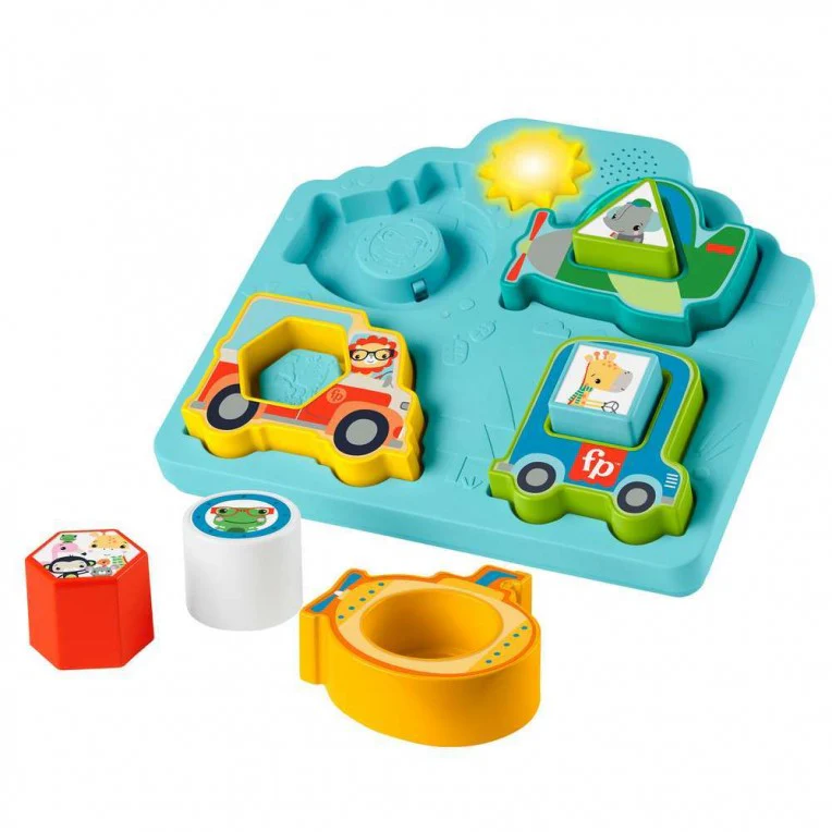 Fisher Price Shapes & Sounds Vehicle Puzzle - Image 2