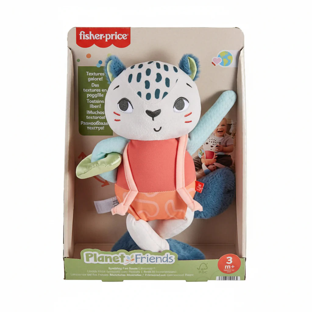 Fisher Price Sustain Spotting Fun Snow Leopard