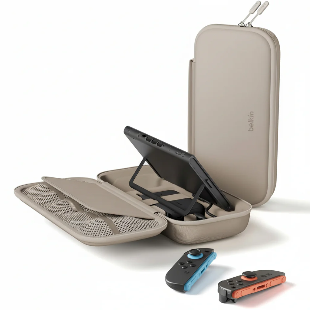 Gaming Charger Case Belkin For Switch 2 Sand - Image 3