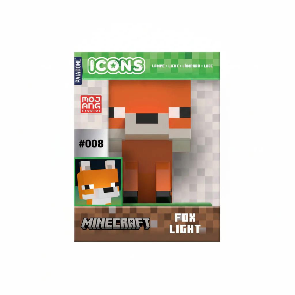 Gaming Light Minecraft Fox
