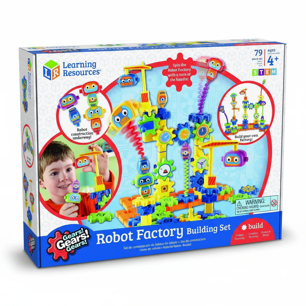 Gears!Gears!Gears! Robot Factory Building Set