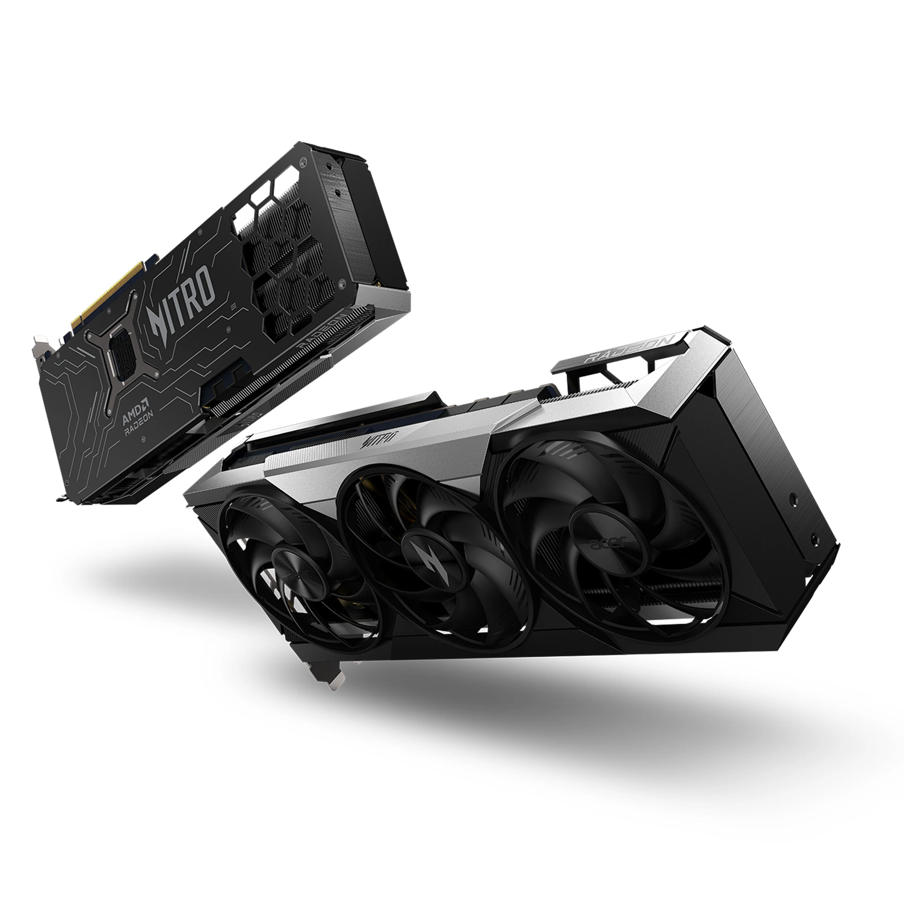 GPU Acer Nitro OC Radeon RX 9070 16GB GDDR6 , 3x Fan , Black , DP.Z4EWW.P01 - Image 3