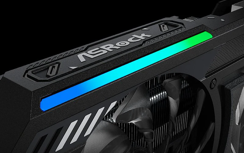 GPU AsRock Challenger OC Radeon RX 9060 XT 8GB GDDR6 , 2x Fan , Black , RX9060XT CL 8GO - Image 4