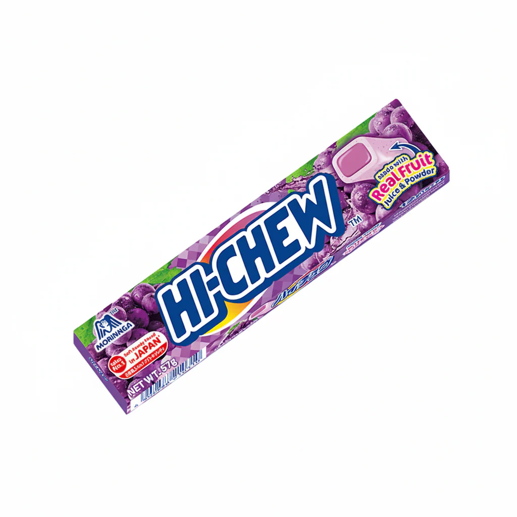 Gummy Candy Hi-Chew Grape Flavor