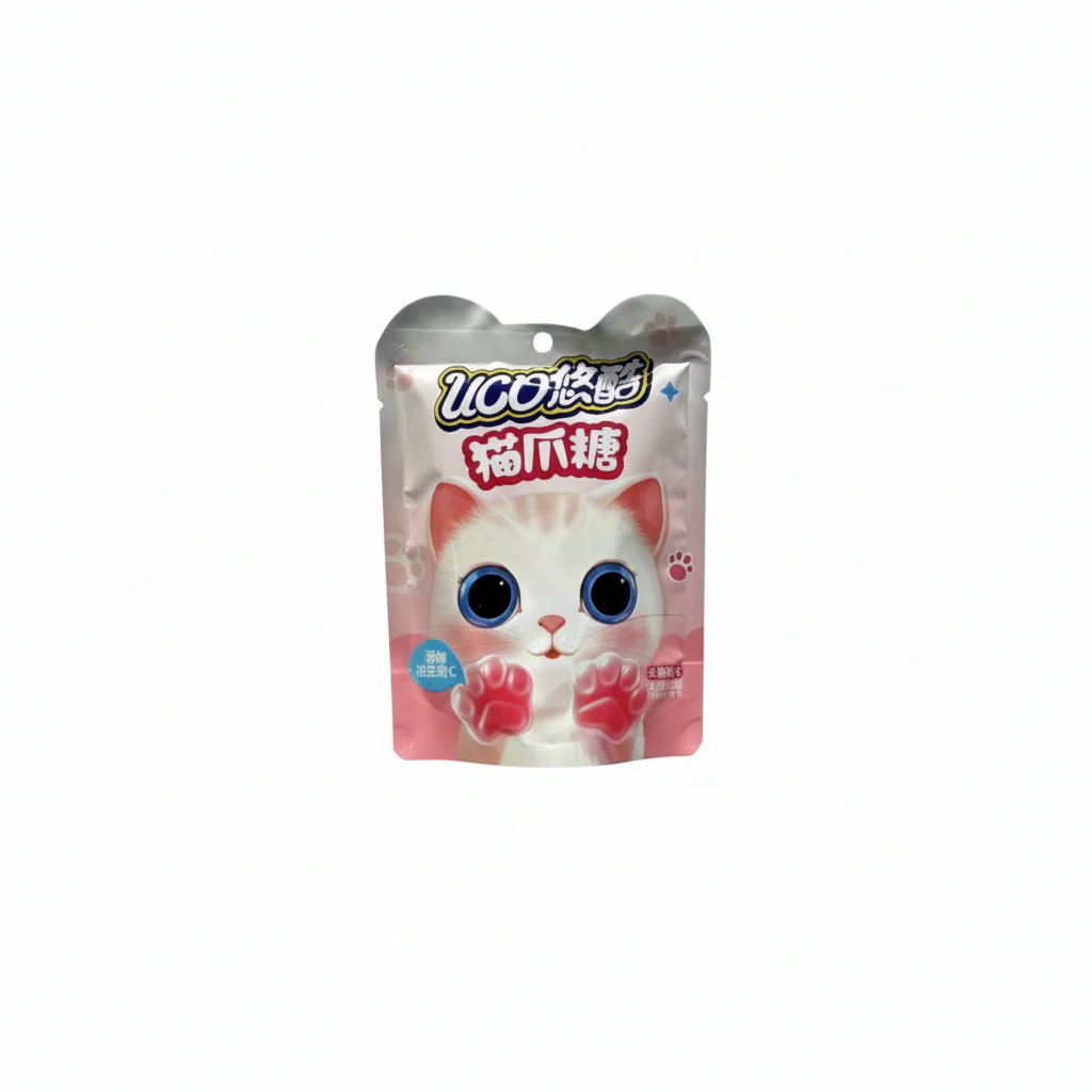 Gummy Candy Yoku Cat's Paw Grape Flavour