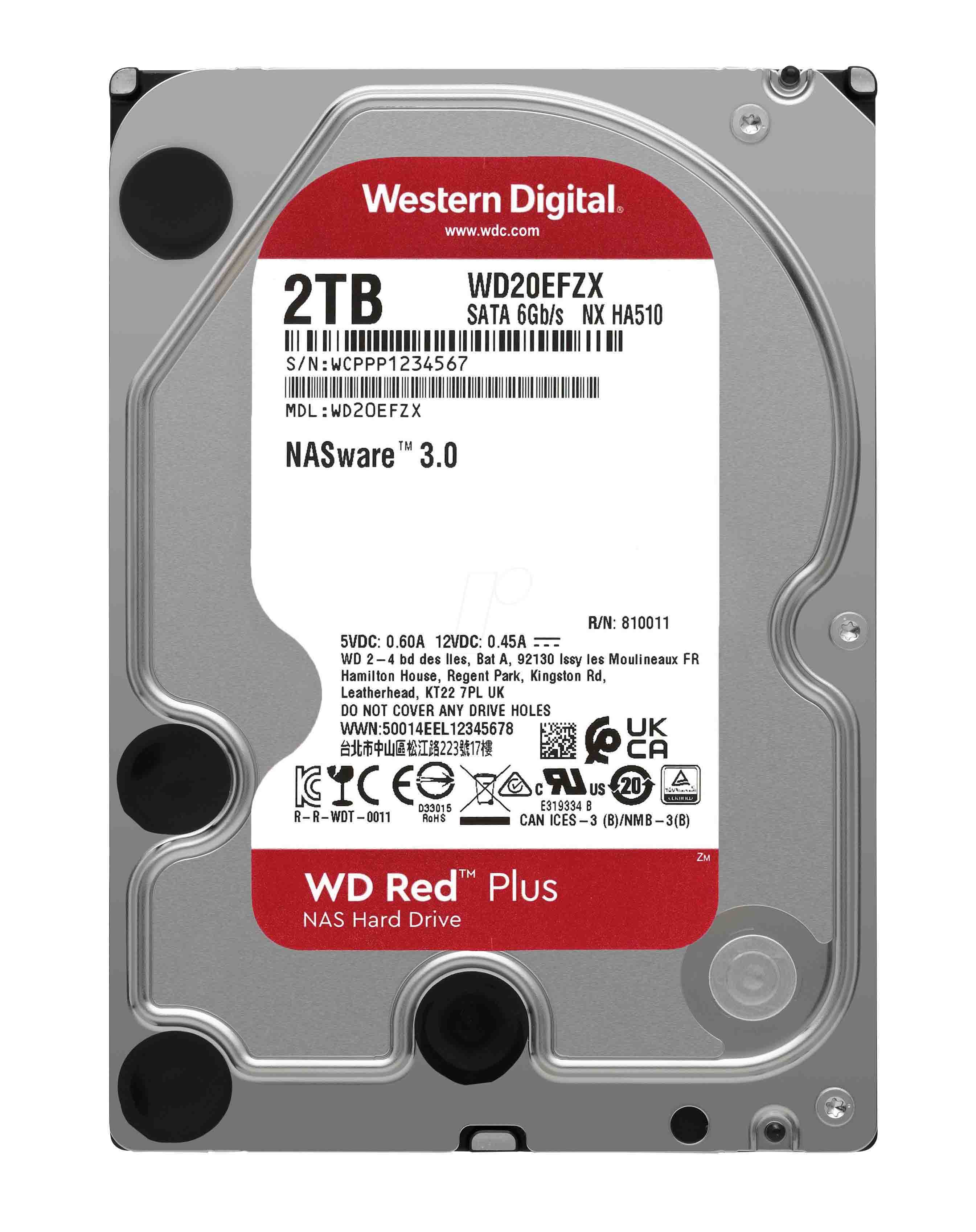 HDD 2TB Western Digital RED Plus - Image 2