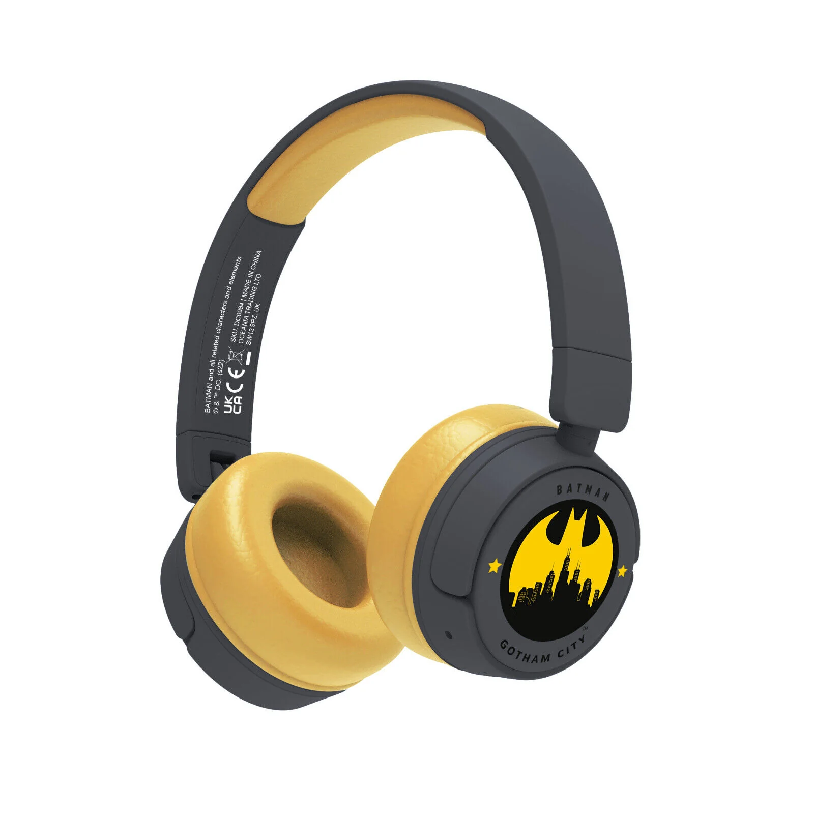 Headphone OTL - DC Comics Batman Gotham City Kids Bluetooth Headphones - Image 2