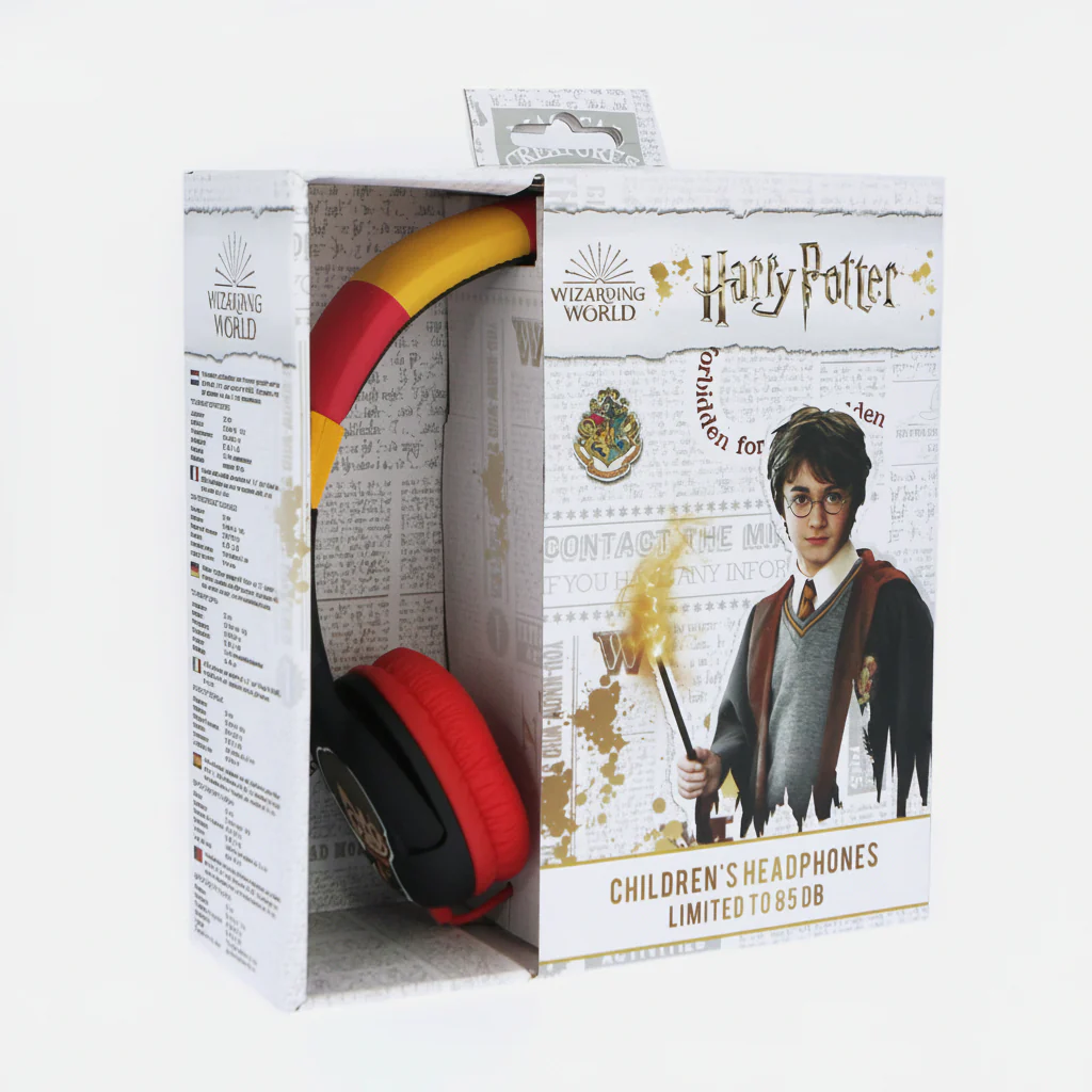 Headphone OTL - Harry Potter Junior Black/Red Headphones