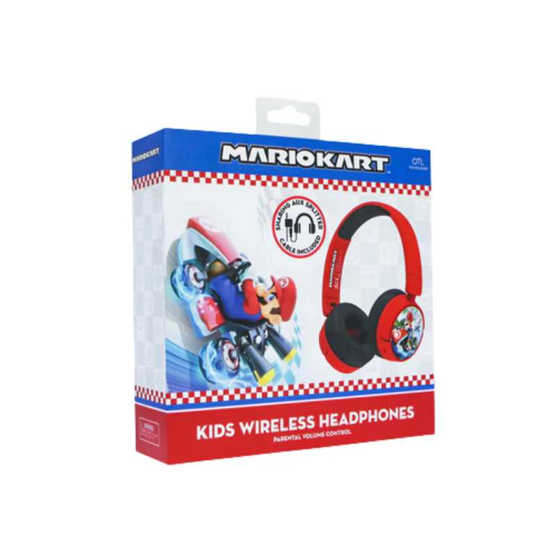 Headphone OTL - Mario KartĀ Racing Kids Bluetooth Headphones - Image 3