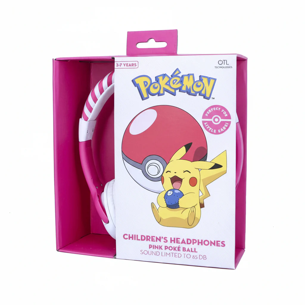 Headphone OTL - Pokémon Pokeball Pink Headphones
