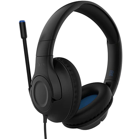 Headset Belkin Inspire Wired Kids Headset for Nintendo Switch 2 USB-C / Jack 3.5mm Black ENA011HQBK - Image 2