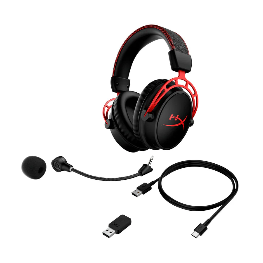 Headset HyperX Cloud Alpha , Wireless Over-Ear Gaming Headset , Black/Red , 4P5D4AA - Image 5