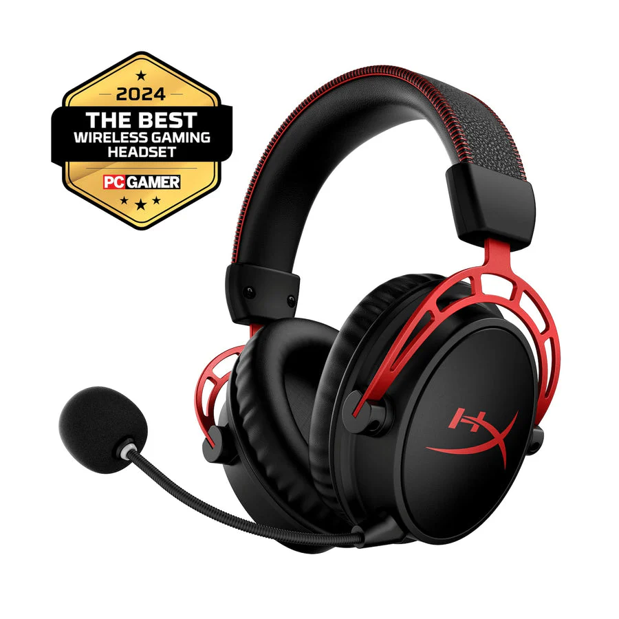 Headset HyperX Cloud Alpha , Wireless Over-Ear Gaming Headset , Black/Red , 4P5D4AA - Image 6