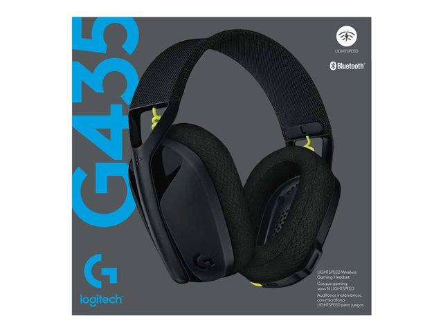 Headset Logitech G435 , Lightspeed Wireless (included USB-A Dongle) or Bluetooth devices , Black , 981-001050 - Image 5