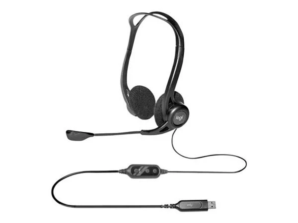 Headset Logitech PC960 , Wired , Business/Office/Call Center , USB-A , 981-000100 - Image 2