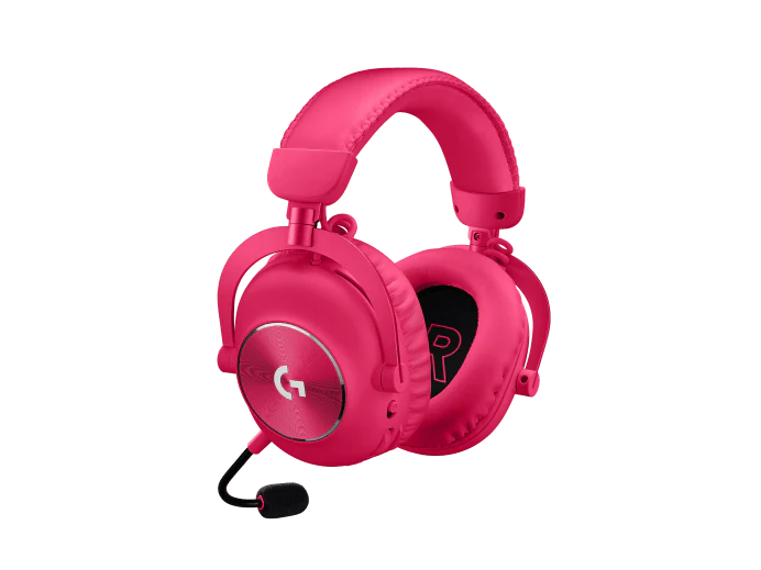 Headset Logitech PRO X 2 Wireless , LIGHTSPEED Wireless and Bluetooth Gaming Headset  , Pink , 981-001275 - Image 3