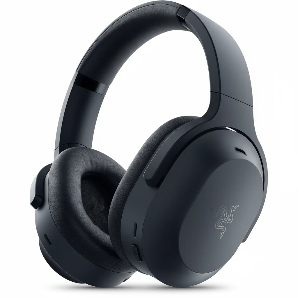 Headset Razer BARRACUDA PRO , Wireless and Bluethooth , THX Spatial Audio , designed for PC/Playstation/Android , Up to 40 hours Battery , White , RZ04-03780100-R3M1