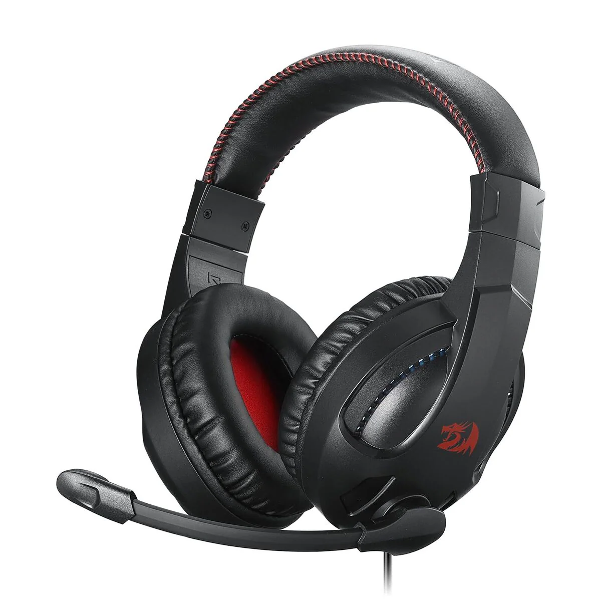 Headset Redragon Cronus H211 , RGB , Wired , Noise-Canceling Microphone , 40mm Drivers , Black , H211-RGB