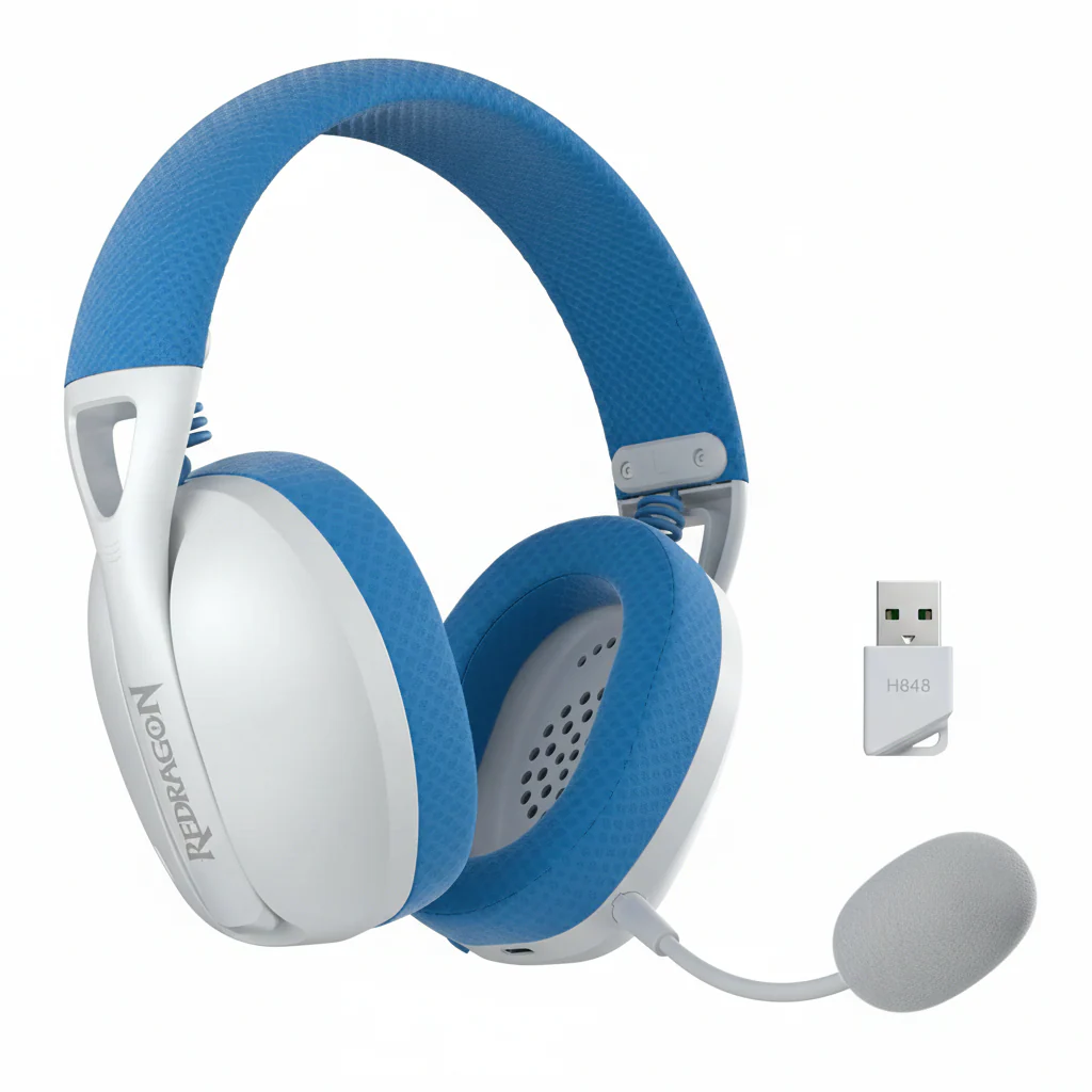 Headset Redragon Ire Pro H848 Wireless Blue