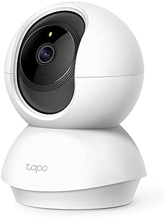 Home Security TP-Link Wi-Fi Camera Tapo C200 Pan/Tilt , 360º horizontal and 114º vertical range , Records in FHD 1080p